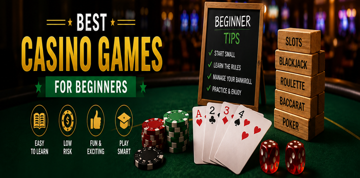 Best Casino Games for Beginners